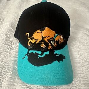 Scooby-Doo Black and Teal Men's Cap